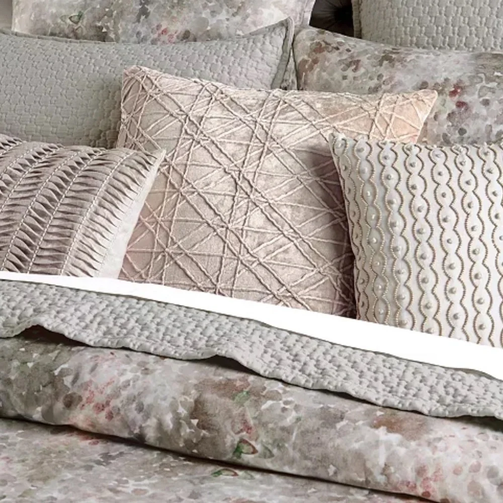 Hotel Collection Speckle Cotton Duvet Cover Queen Pillow Shams Pair